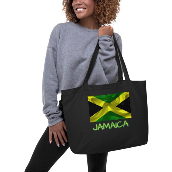 Large Jamaica Flag tote bag