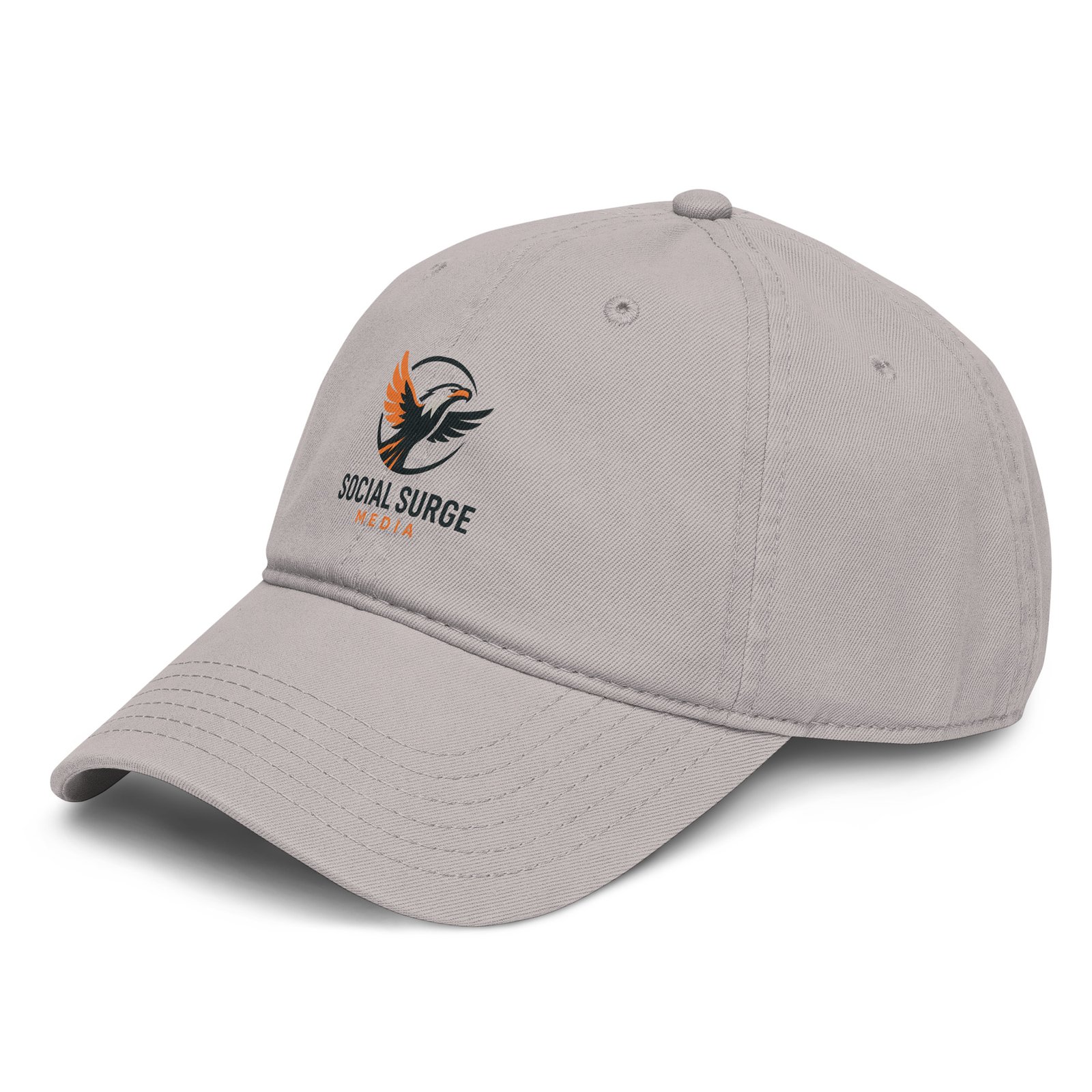 Garment washed baseball cap - Image 8